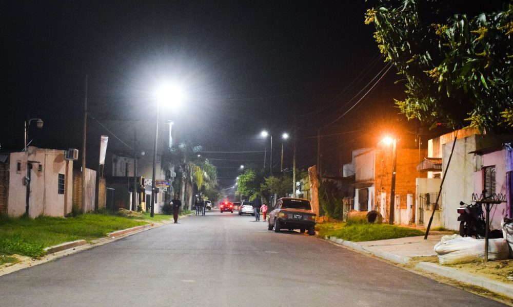 Se instalaron más de 3.700 luminarias LED en la ciudad de Corrientes