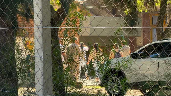 Tiroteo escuela San Cristobal Foto Aire de Santa Fe 1